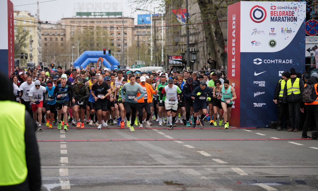 "CEO SVET U SRBIJI OKO IGRE I SPORTA" EXPO 2027 podržao Beogradski maraton (FOTO)