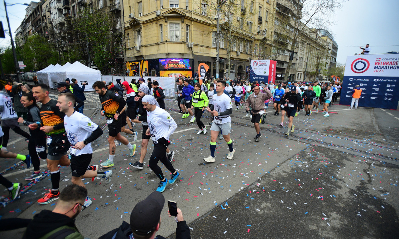 MARATONAC U BEOGRADU PAO TOKOM TRKE! Hitna pokušava da ga oživi na licu mesta