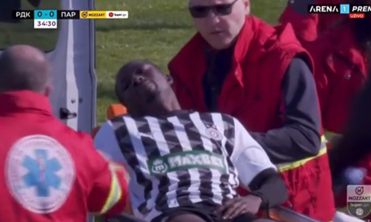 POZNATO STANJE IBRAHIMA ZUBAIRUA POSLE TEŠKE POVREDE Evo koliko će pauzirati napadač Partizana