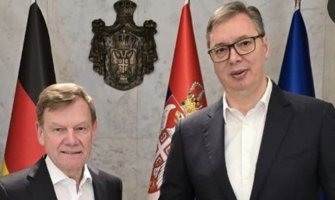 VUČIĆ SE SASTAO SA VADEFULOM: "Srbija pridaje veliki značaj jačanju odnosa sa Nemačkom" (FOTO)