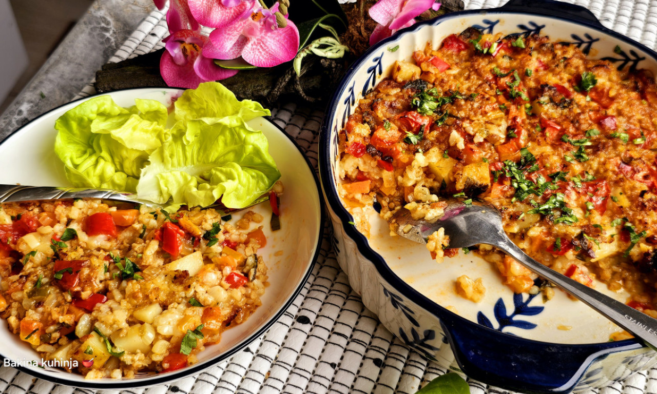 SOJA SA MEŠANIM POVRĆEM Uživajte u svakom zalogaju preukusnog posnog jela