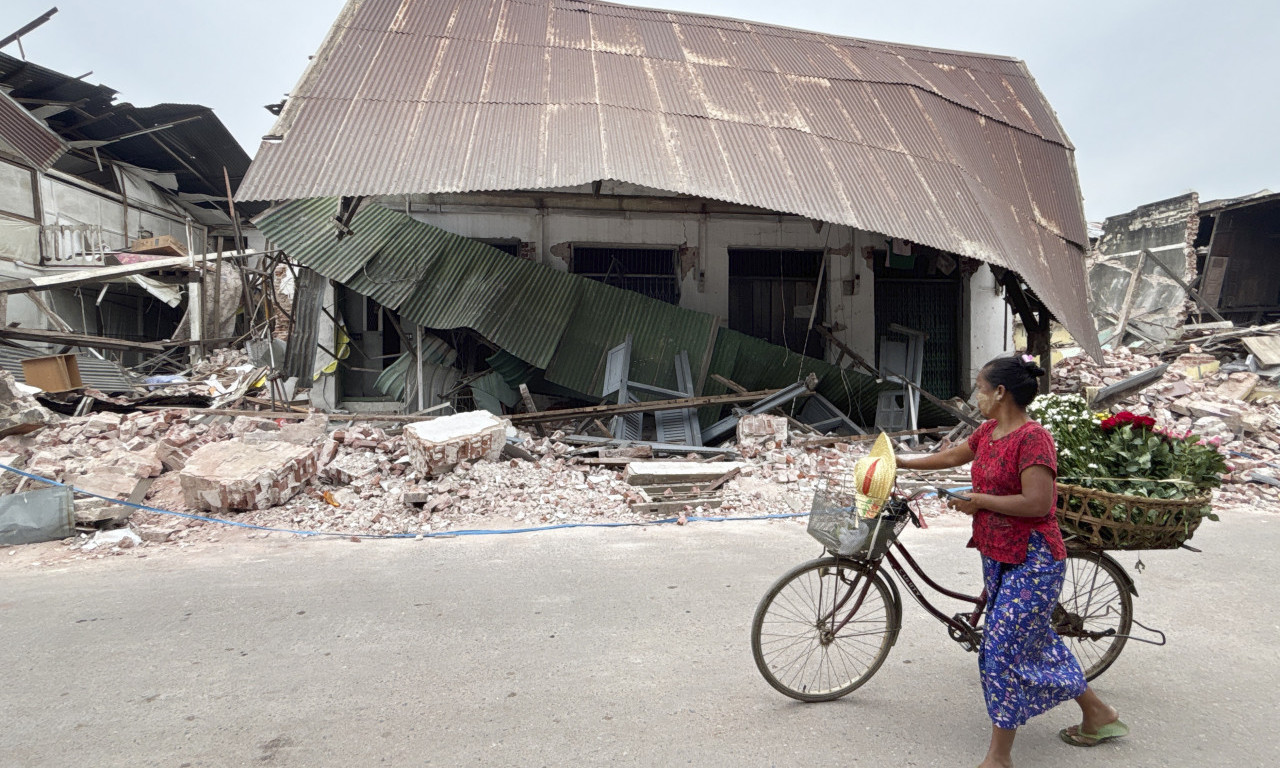 ZEMLJOTRESI PONOVO RAZARAJU MJANMAR Više od 3.600 ljudi je mrtvo, a tlo ne prestaje da se trese