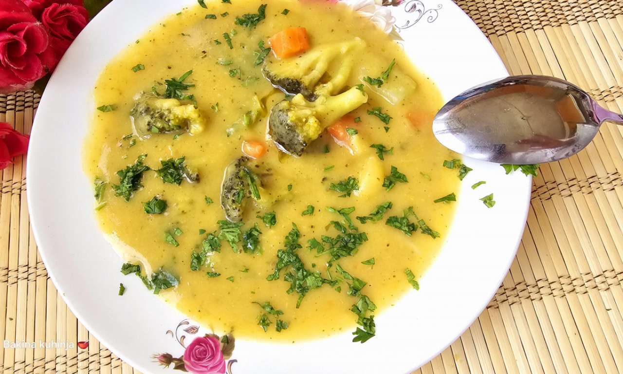 RECEPT ZA DUGOVEČNOST! Vitaminska bomba u činiji - najzdravija krem čorbica puna svežeg povrća!