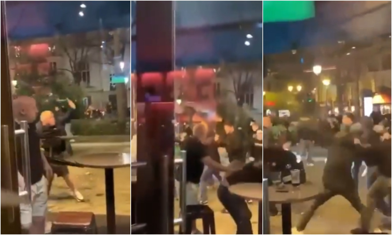 MAKLJAŽA NA ULICAMA PARIZA Ultrasi PSŽ-a napali navijače Aston Vile - prizori lede krv u žilama (VIDEO)