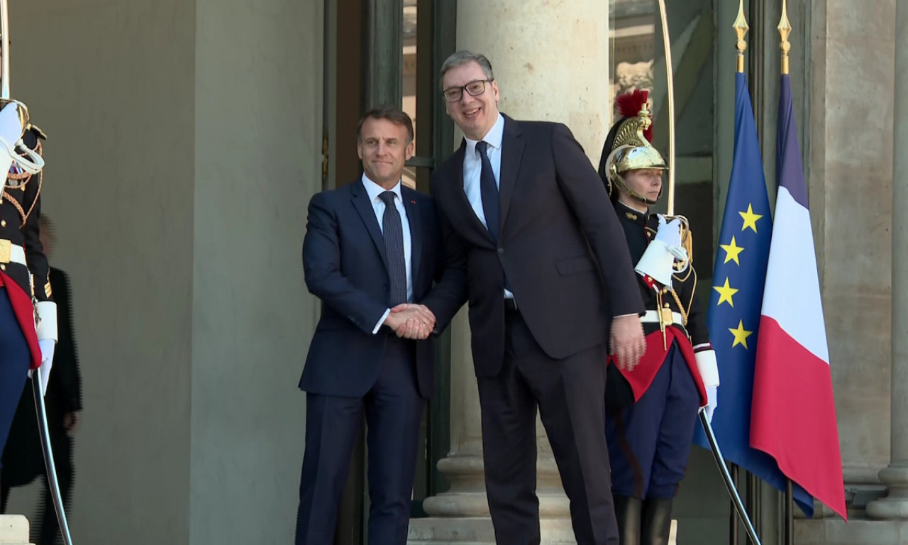 "DOBRO JE DA IMAMO JEDNOG VELIKOG SAVEZNIKA U EVROPI!" Vučić objavio snimak posle potvrde učešća Francuske na EXPO27