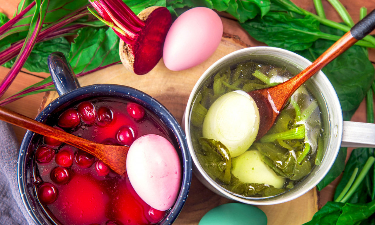 NE TREBAJU VAM BOJE IZ RADNJE Uskršnja jaja koja mirišu na prirodu i detinjstvo!