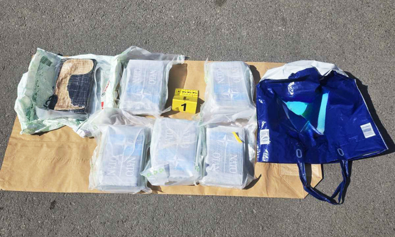 VELIKA AKCIJA POLICIJE! Uhapšene dve osobe, zaplenjeno više od 10 kilograma kokaina (FOTO)