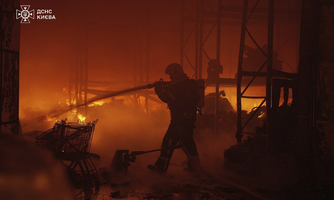 GORI KIJEV, EKSPLOZIJE GRUVAJU Evo gde tačno gađaju Rusi!