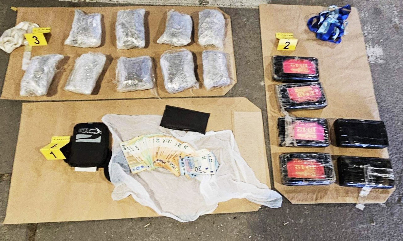 VELIKI PLEN NOVOSADSKE POLICIJE Uhapšena trojica zbog kokaina i municije! Evo šta su sve sakrili (FOTO)