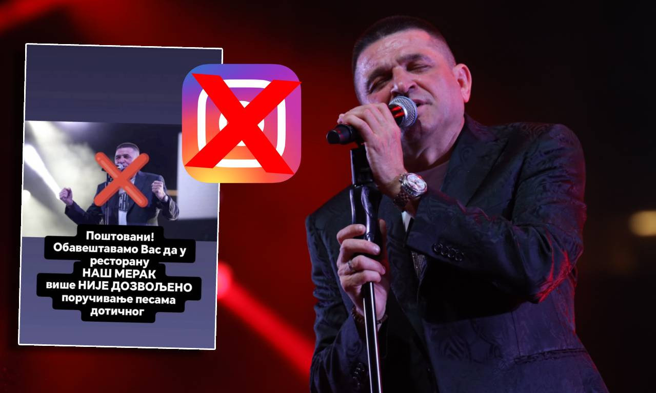 BAJI MALOM KNINDŽI UGAŠEN INSTAGRAM NALOG! Posle nastupa na saboru "Ne damo Srbiju" zabranjen je i u kafani (FOTO)