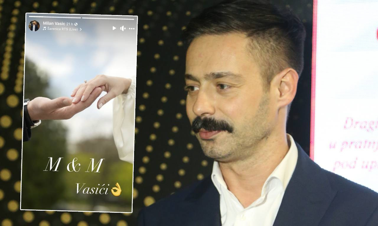 TAJNO VENČANJE MILANA VASIĆA! Otkrivena lepa izabranica popularnog glumca, javnost u šoku (FOTO)