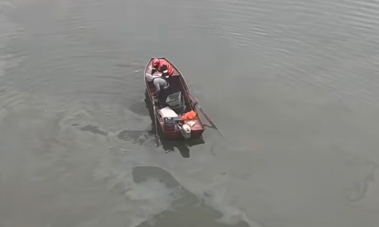 PRVI SNIMCI UŽASA U RUMUNIJI: Spasioci u čamcu tragaju za kombijem koji je sleteo u Dunav (VIDEO)
