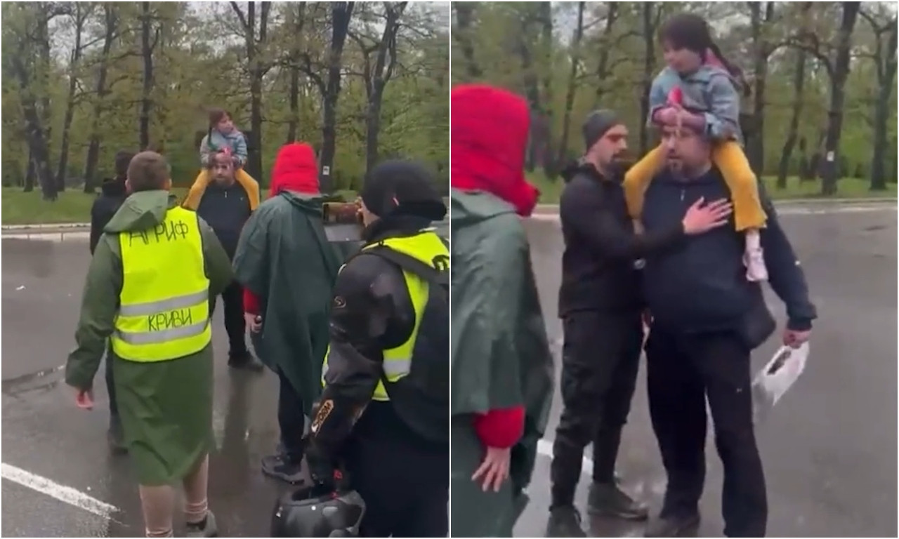 DOKLE VIŠE, BRE? Blokaderi napali oca koji je vodio ćerku u vrtić, a strašno je šta su uradili profesoru Pešiću...