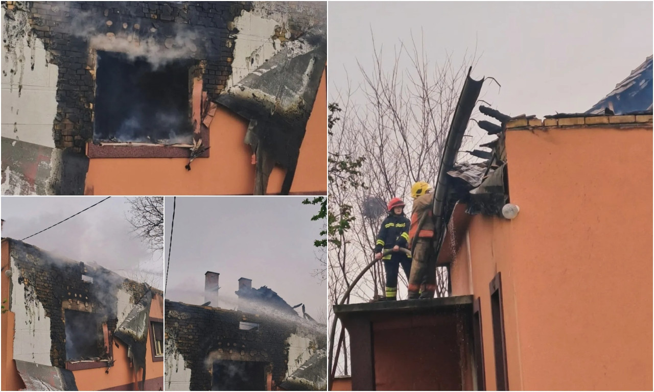 VATRENA STIHIJA GUTALA OBJEKAT NA SALAŠU Hitna intervencija vatrogasaca kod Novog Sada - prizori su stravični (FOTO)