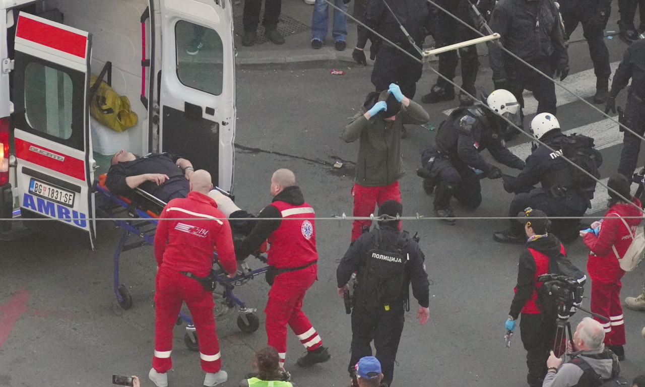 OVAKO JE POVREĐEN POLICAJAC U TAKOVSKOJ Ovo su zvanični podaci policije!