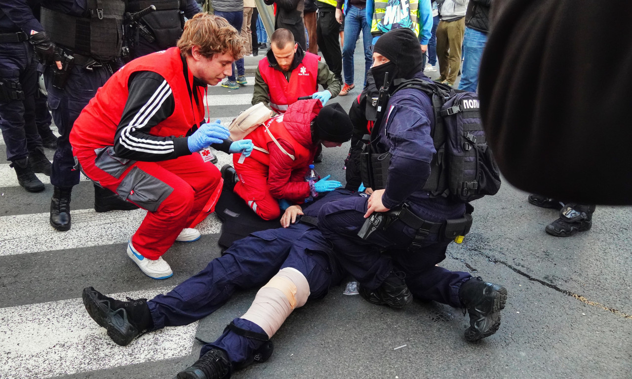 POVREĐEN POLICAJAC Evo kakvo je stanje na ulicama Beograda! (VIDEO)