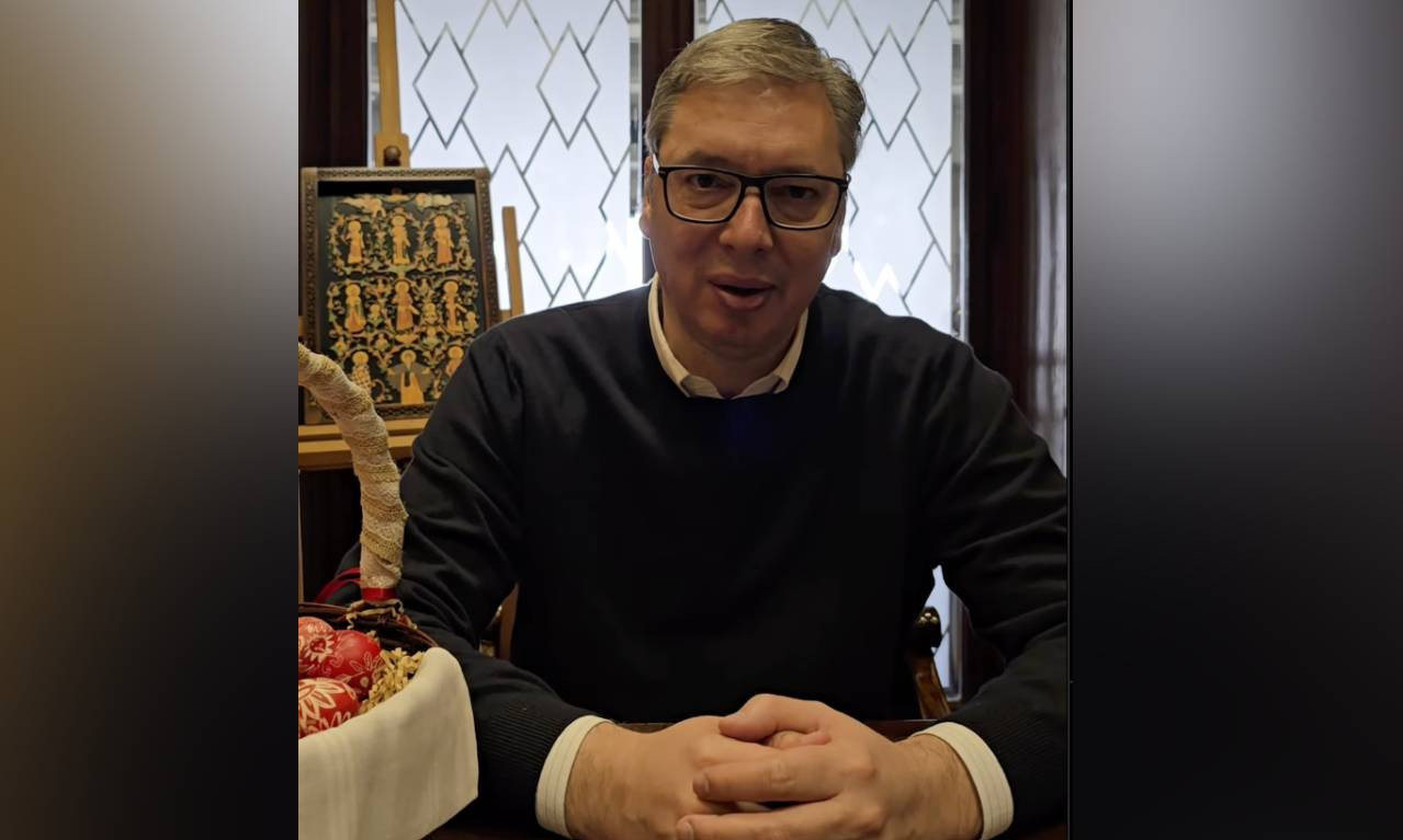 PREDSEDNIK VUČIĆ ČESTITAO VASKRS: Ovo je njegova moćna poruka!