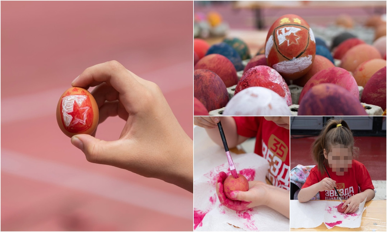 KAKAV GEST CRVENO - BELIH NA VELIKI PRAZNIK FK Crvena zvezda ugostila decu bez roditeljskog staranja (FOTO)