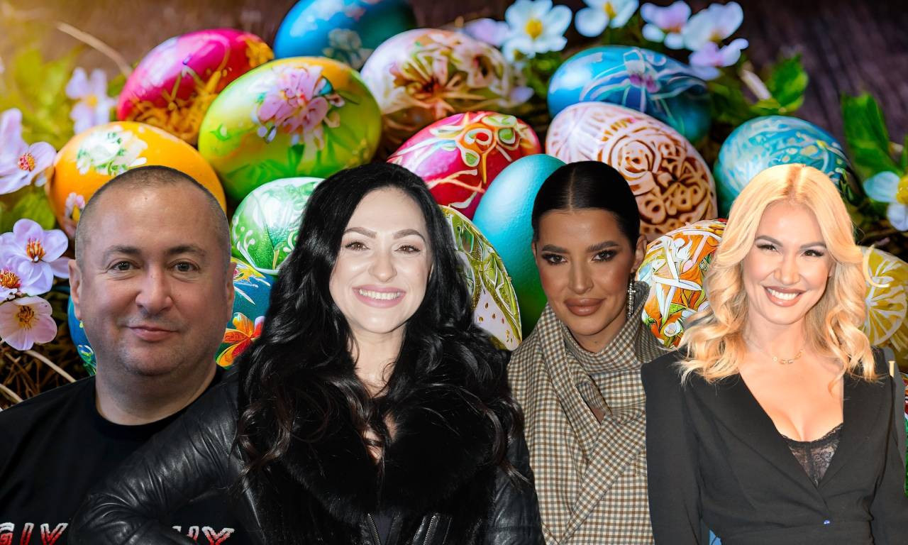 POZNATI FARBAJU JAJA NA VELIKI PETAK Ovaj pevač je bio najvredniji od svih, voditeljka oslikala Arhangela Gavrila (FOTO)