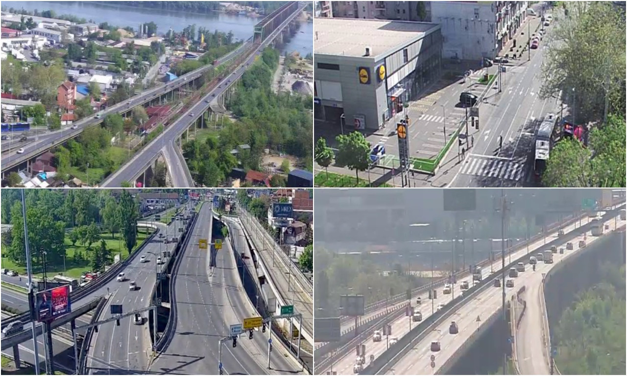 NEĆETE PREPOZNATI BEOGRAD TOKOM PRAZNIKA Gde su ljudi na Uskrs? Pogledajte kako izgledaju ulice (FOTO)