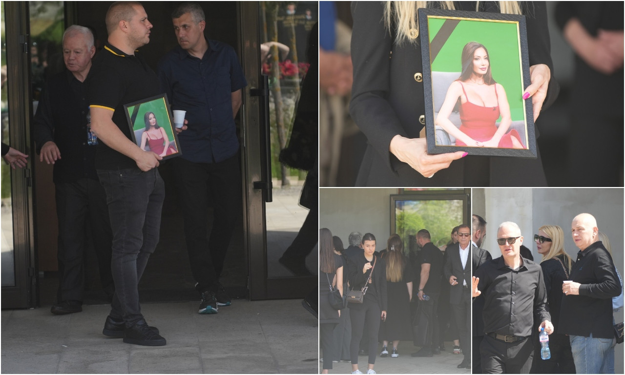 VODITELJKA DANIELA BORAČEVA ISPRAĆENA NA VEČNI POČINAK Porodica slomljena od tuge, kolege došle da joj odaju počast