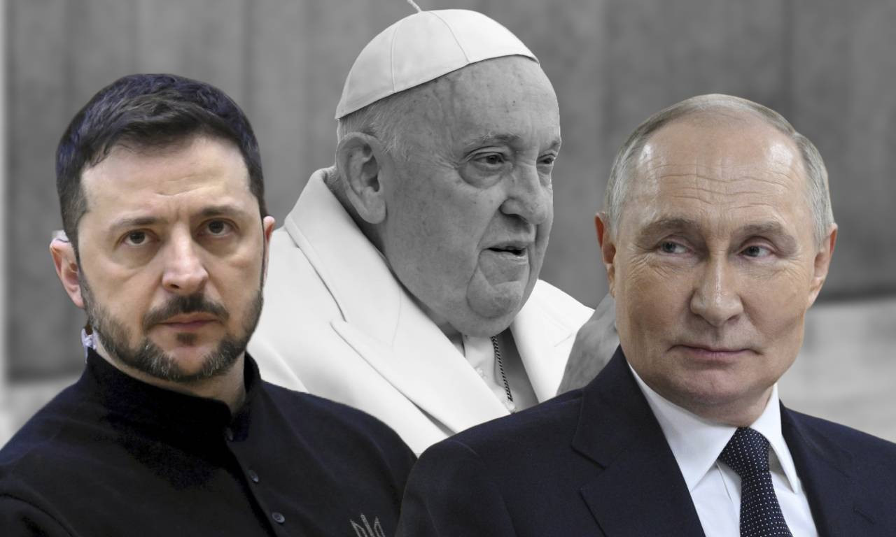 LIDERI ZARAĆENIH STRANA TUGUJU ZA PAPOM Oglasili se i Putin i Zelenski