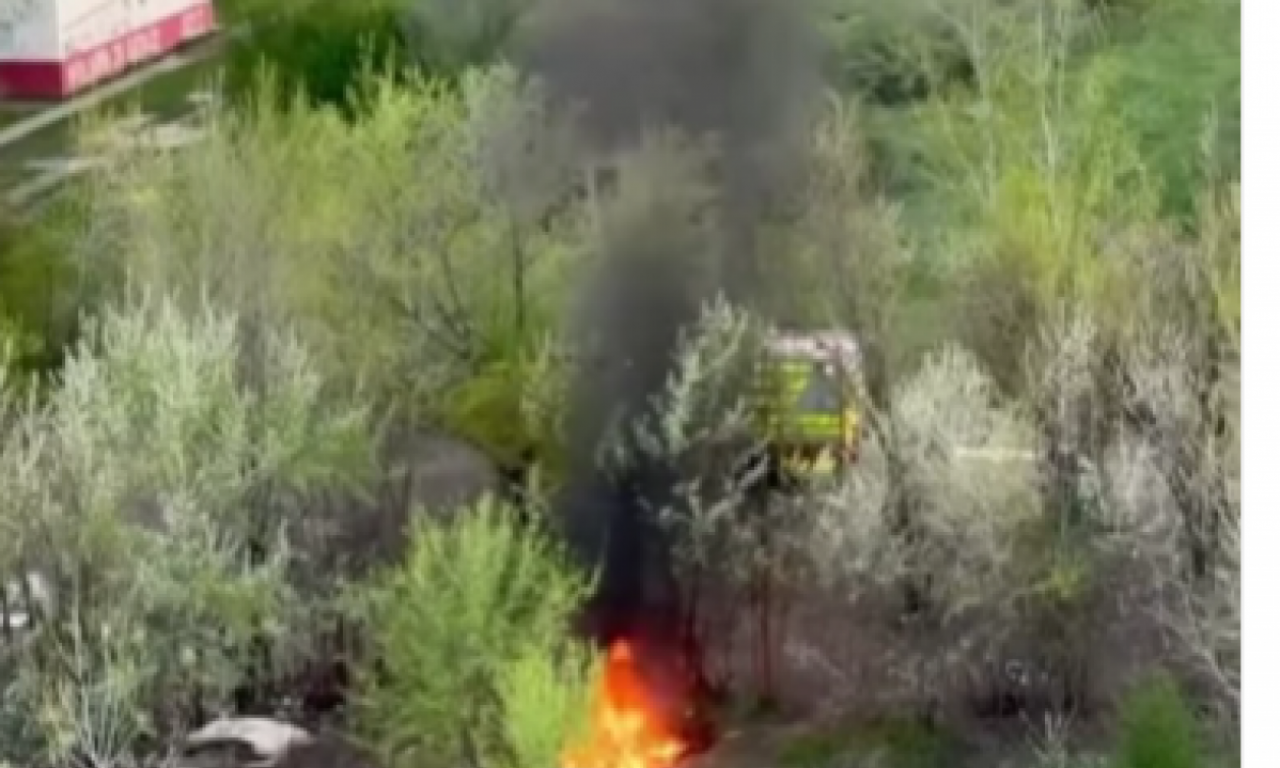 ZAPALILA SE DIVLJA DEPONIJA U NOVOM SADU Građani navode šta bi mogao biti uzrok požara (VIDEO)