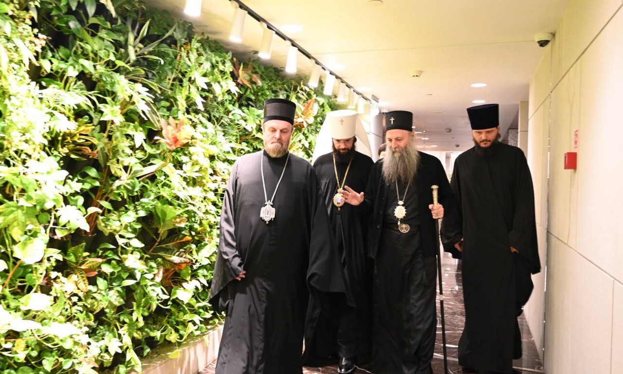 PATRIJARH PORFIRIJE STIGAO U MOSKVU Evo ko ga je dočekao na aerodormu Šeremetjevo i kakav je plan posete (FOTO)
