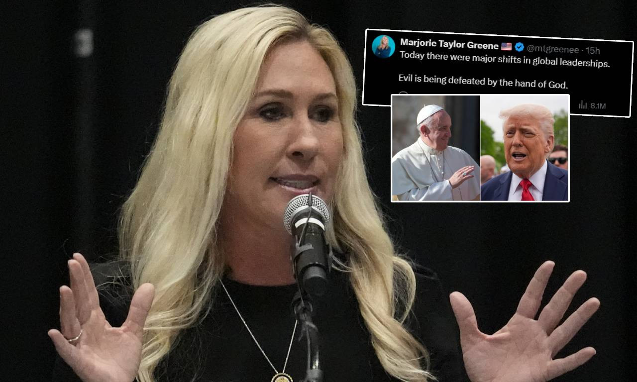 JEDINA OSOBA KOJA SLAVI SMRT PAPE FRANJE Pogledajte jezive reči Trampove najodanije pristalice!