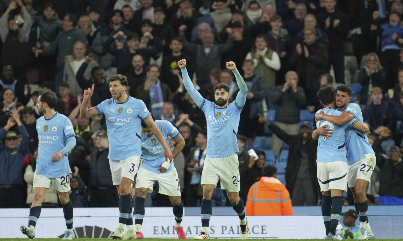 KAKVA DRAMA U MANČESTERU: "Građani" u nadoknadi stigli do trijumfa, Aston Vila ostala praznih ruku!