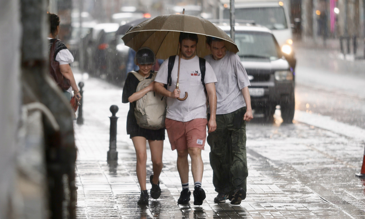 HLADAN FRONT PREŠAO PREKO SRBIJE Da li je ovo kraj toplotnog talasa?