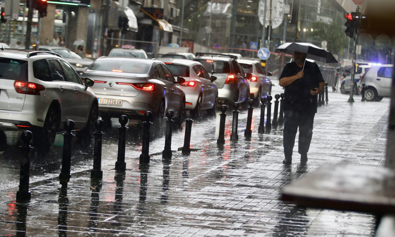 SPREMITE SE, DANAS KIŠA, GRMLJAVINA, A PONEGDE I GRAD! Evo kolika nas temperatura očekuje