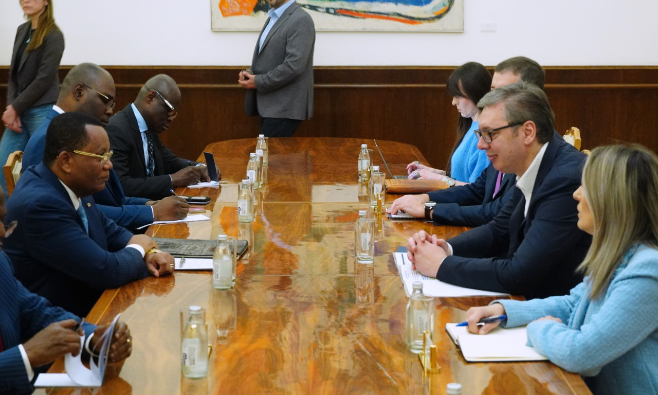 "PRAVI TRENUTAK..." Vučić se sastao s ministrom spoljnih poslova iz Konga, potpisana dva sporazuma