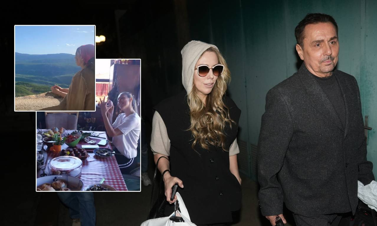 NATAŠA KOJIĆ POSETILA OSTROG Kebina ćerka za Uskrs farbala jaja, a sada ovako provodi dane (FOTO)