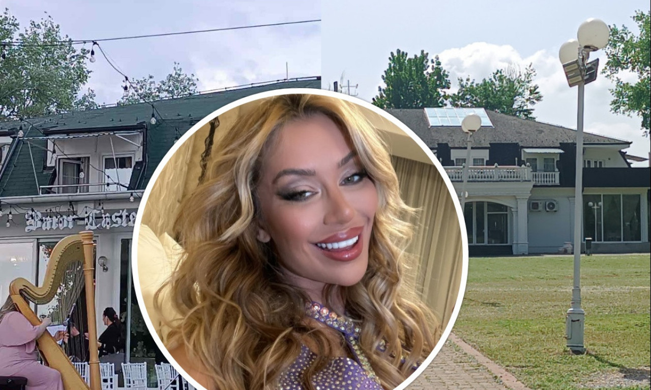 UDALA SE TEA TAIROVIĆ! Ovo su prvi snimci iz dvorca gde se održava svadba - mlada blista u raskošnoj venčanici  (VIDEO)