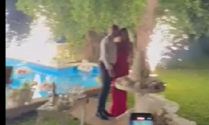 TEA BLISTA U CRVENOJ HALJINI Vatromet iznad Dunava, a tek kada vidite tortu! (VIDEO)