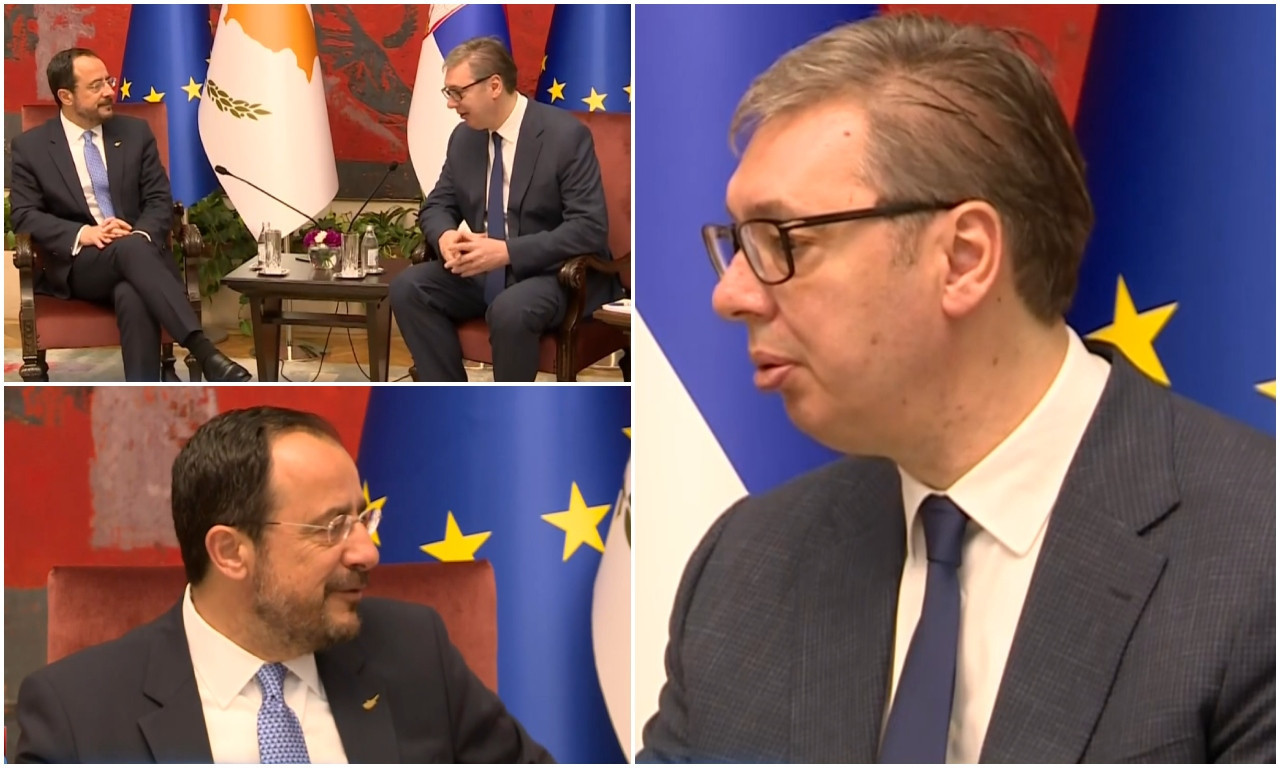 VUČIĆ UGOSTIO HRISTODULIDISA: Veoma sam srećan što vas vidim danas u Beogradu! Kipar potvrdio učešće na EXPO2027