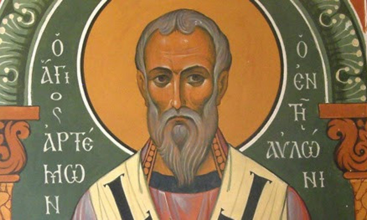 KRSTOM JE OBORIO I UKROTIO ZMIJE! Slavimo sveštenomučenika Artemona