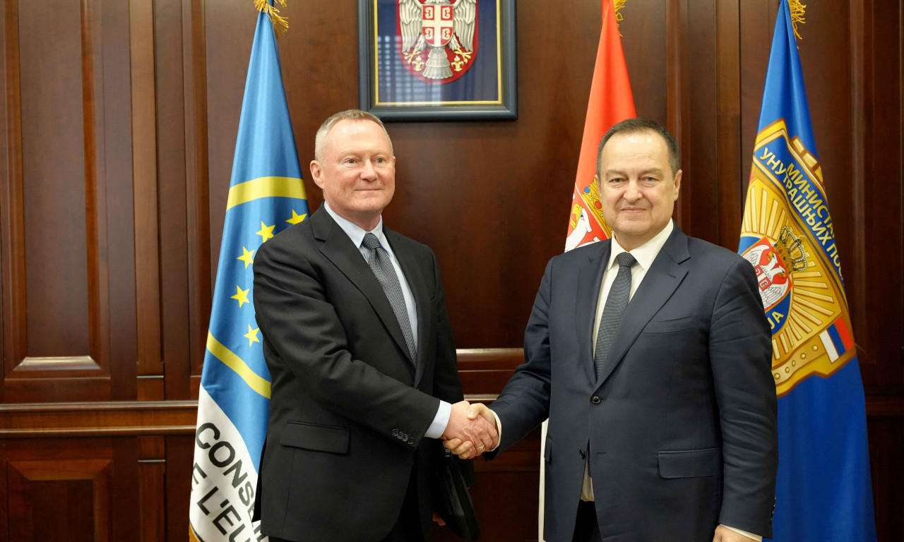 DAČIĆ SE SASTAO SA OFLAJERTIJEM: "Saradnja MUP-a sa SE u duhu zajedničkog zalaganja za vladavinu prava" (FOTO)