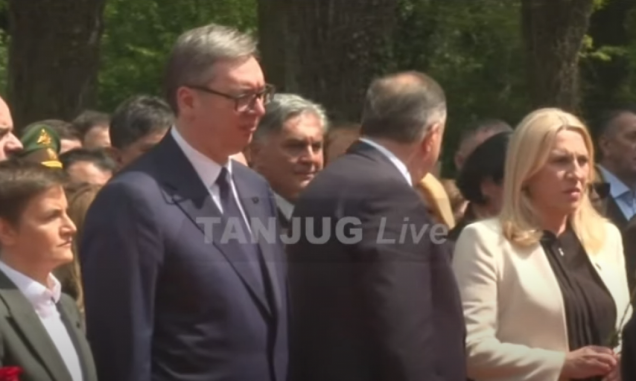 POČELO OBELEŽAVANJE DANA SEĆANJA NA ŽRTVE GENOCIDA NDH Prisustvuju Vučić i Dodik (VIDEO, FOTO)