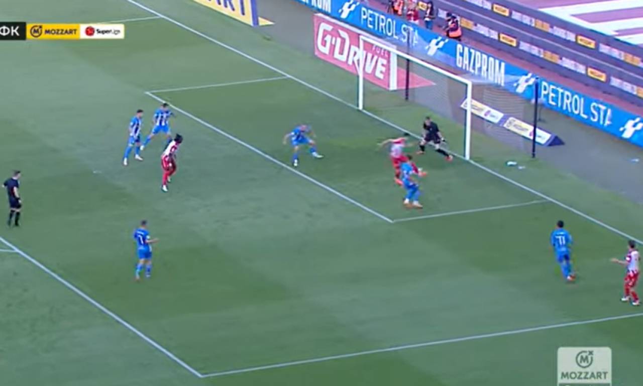 O OVOM GOLU MIRKA IVANIĆA SE PRIČA: "Štika" za vođstvo Zvezde protiv OFK Beograda (VIDEO)