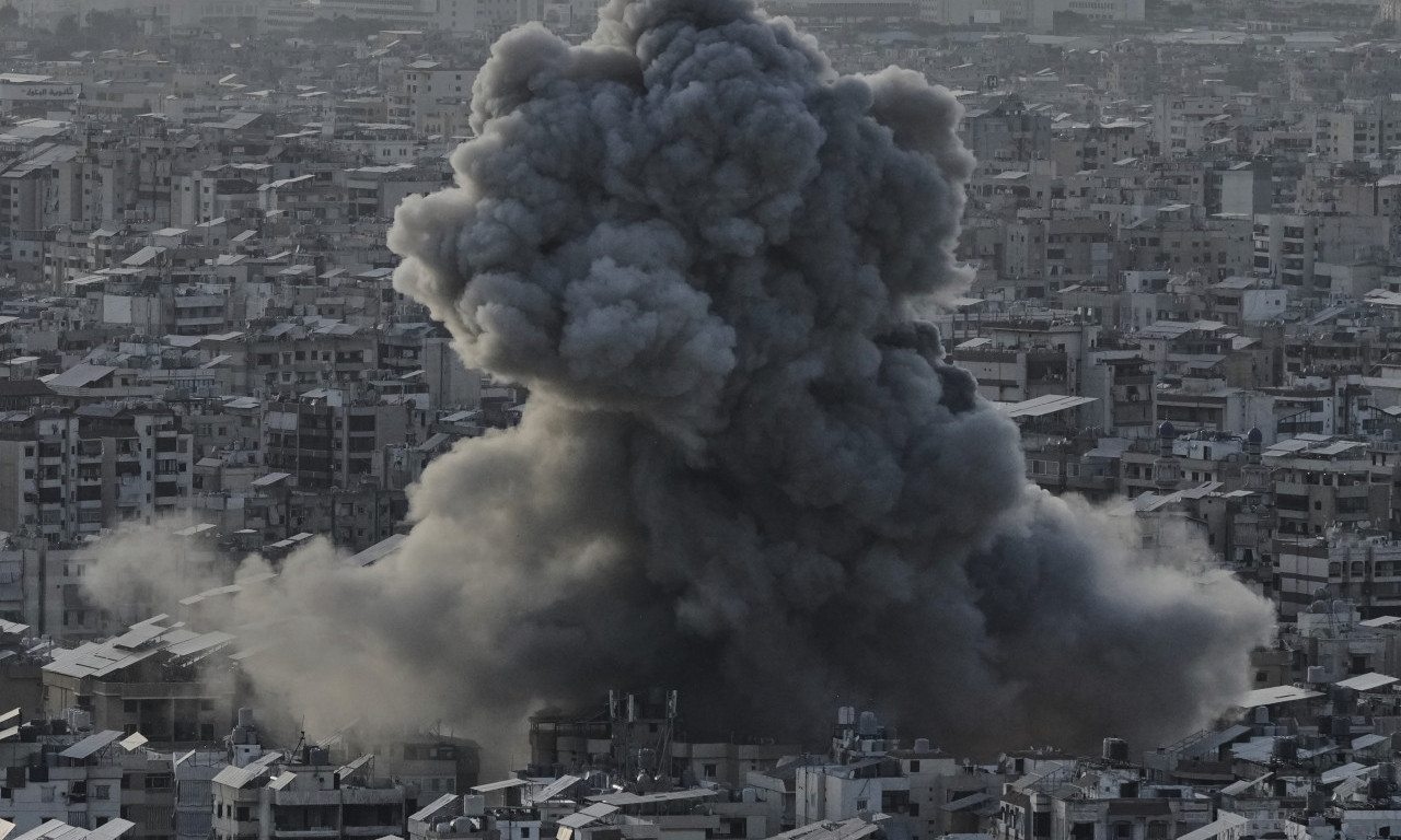 IZRAELSKE SNAGE IZVELE VAZDUŠNI NAPAD NA PREDGRAĐE BEJRUTA Ova zgrada je bila meta (FOTO)