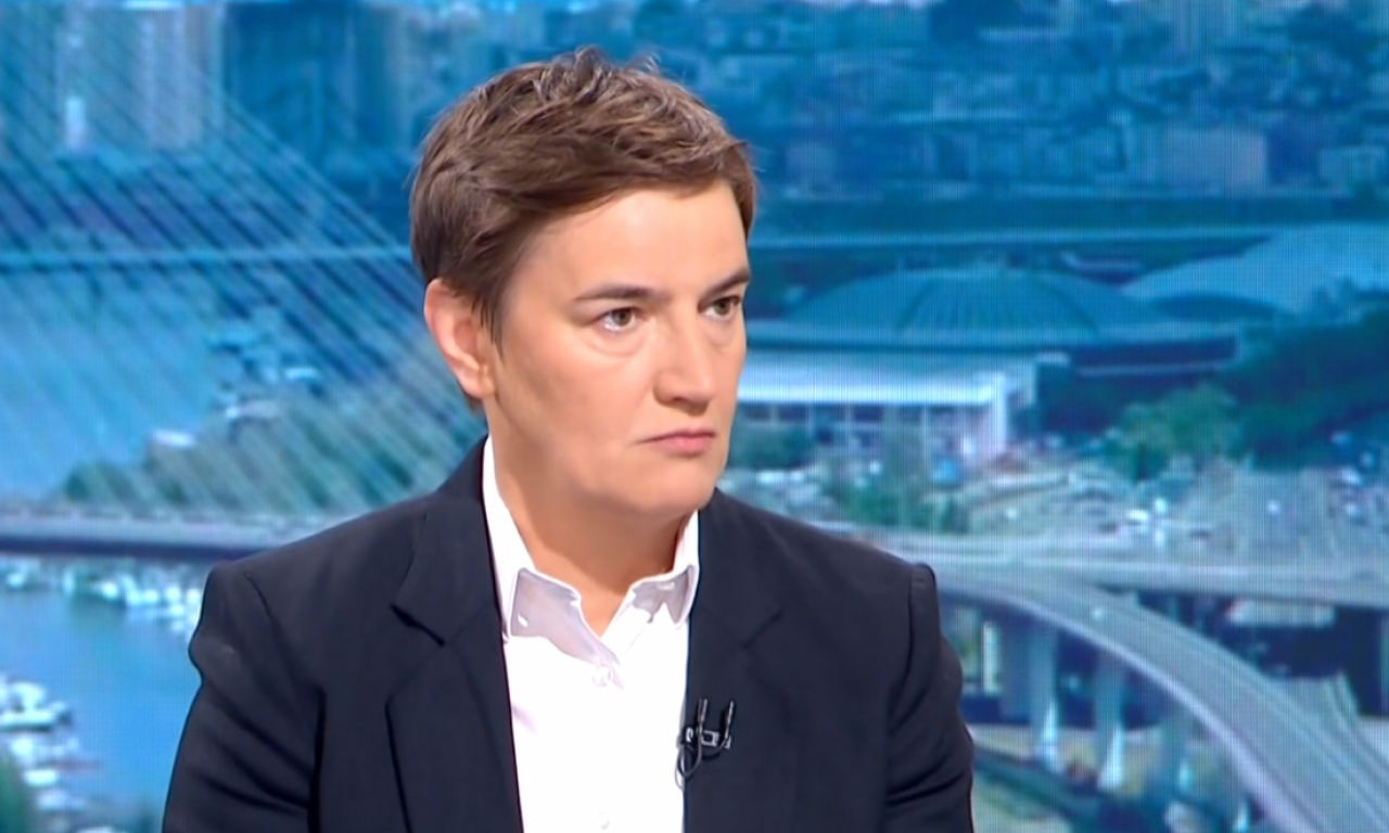 GRAĐANI NISU USTALI PROTIV SVOJE DRŽAVE Brnabić otkrila zašto su protesti propali