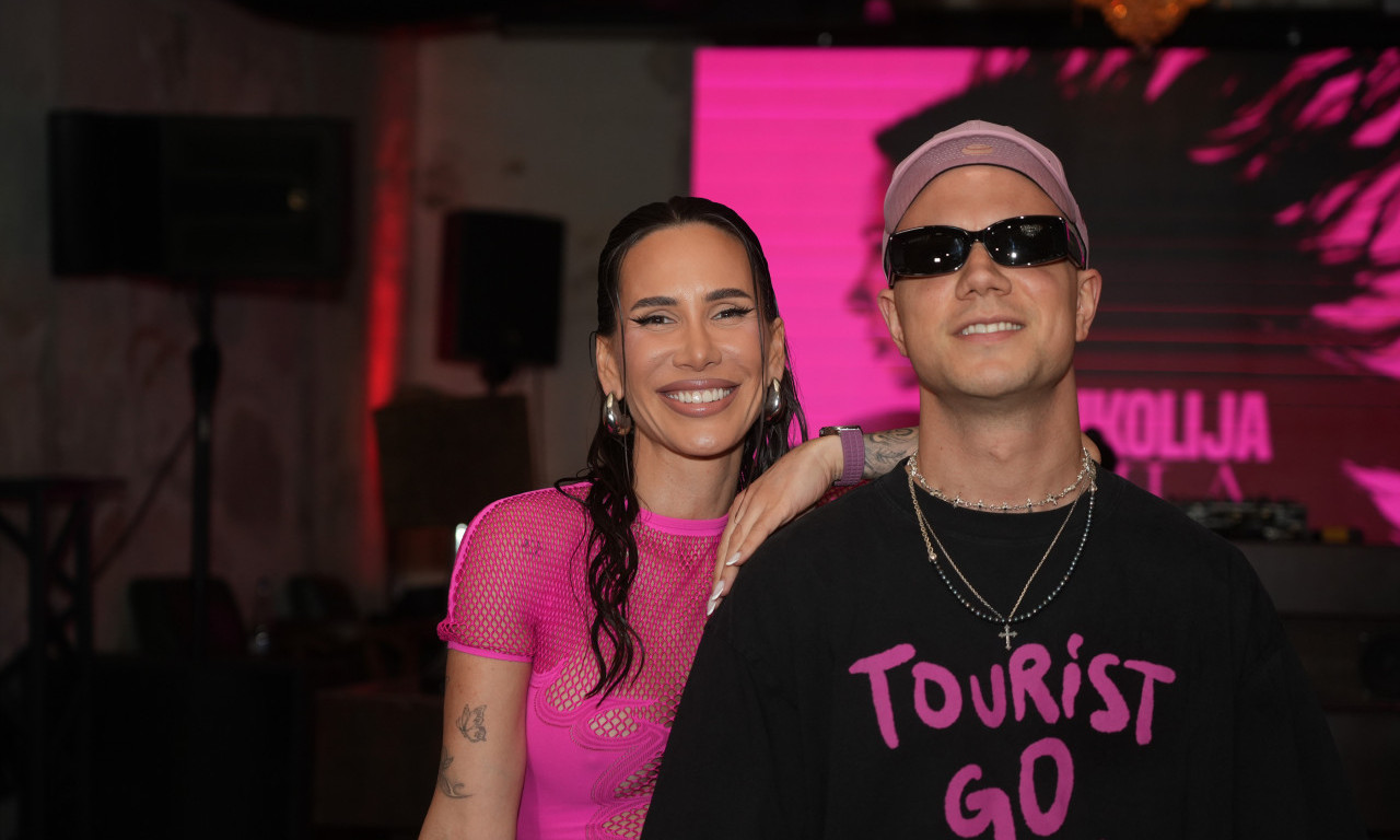 NIKOLIJA PREDSTAVILA NOVI ALBUM O njenoj providnoj haljini danas svi pričaju, ko je došao maskiran, a ko u roze čarapama