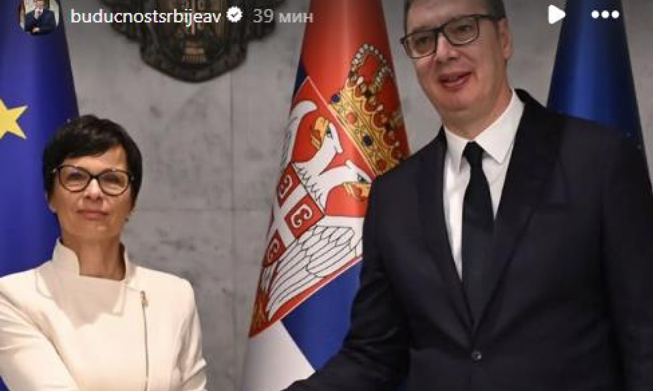 VUČIĆ DOČEKAO MARTU KOS: Naglašena spremnost da ubrzamo reforme...Plan rasta velika šansa za Srbiju (FOTO)