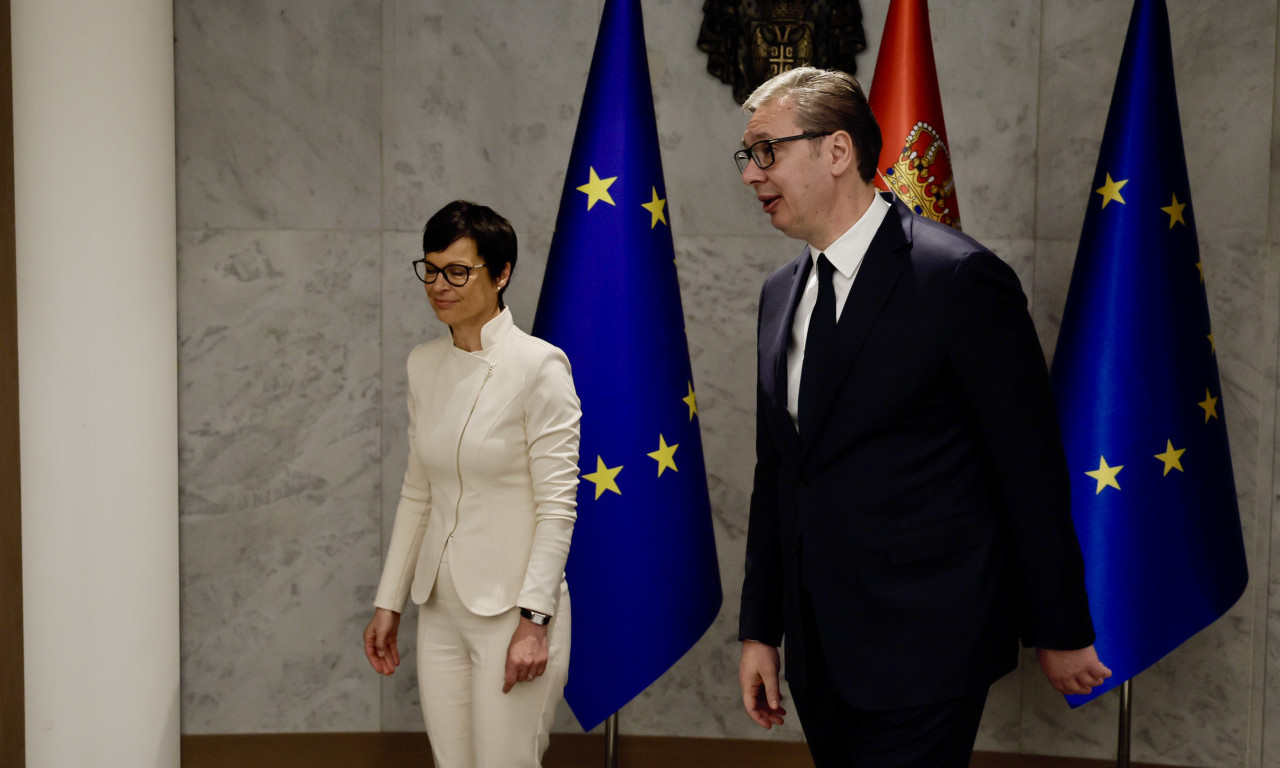 VUČIĆ O SASTANKU SA MARTOM KOS: Veoma dobar razgovor, vrlo koristan za Srbiju!