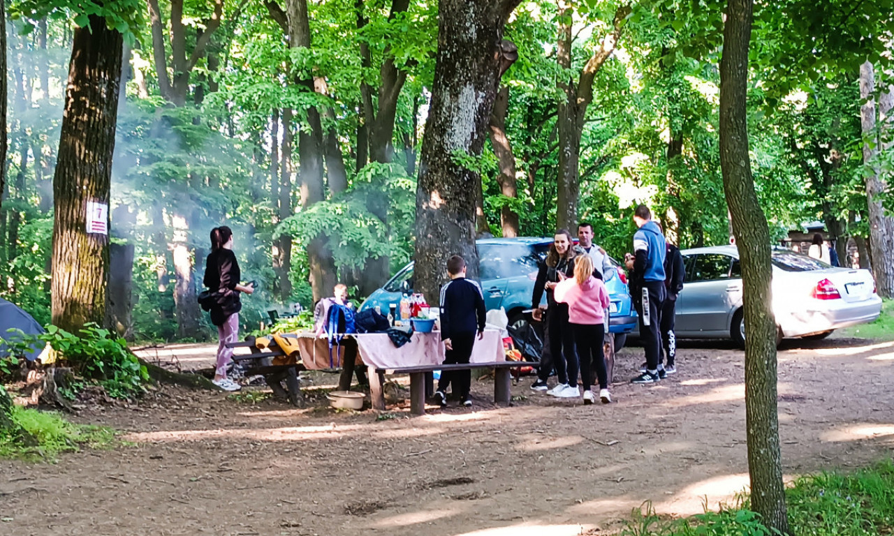NA FRUŠKOJ GORI NEMA IGLA GDE DA PADNE Pogledajte kako se ovde proslavlja Prvi maj (FOTO)