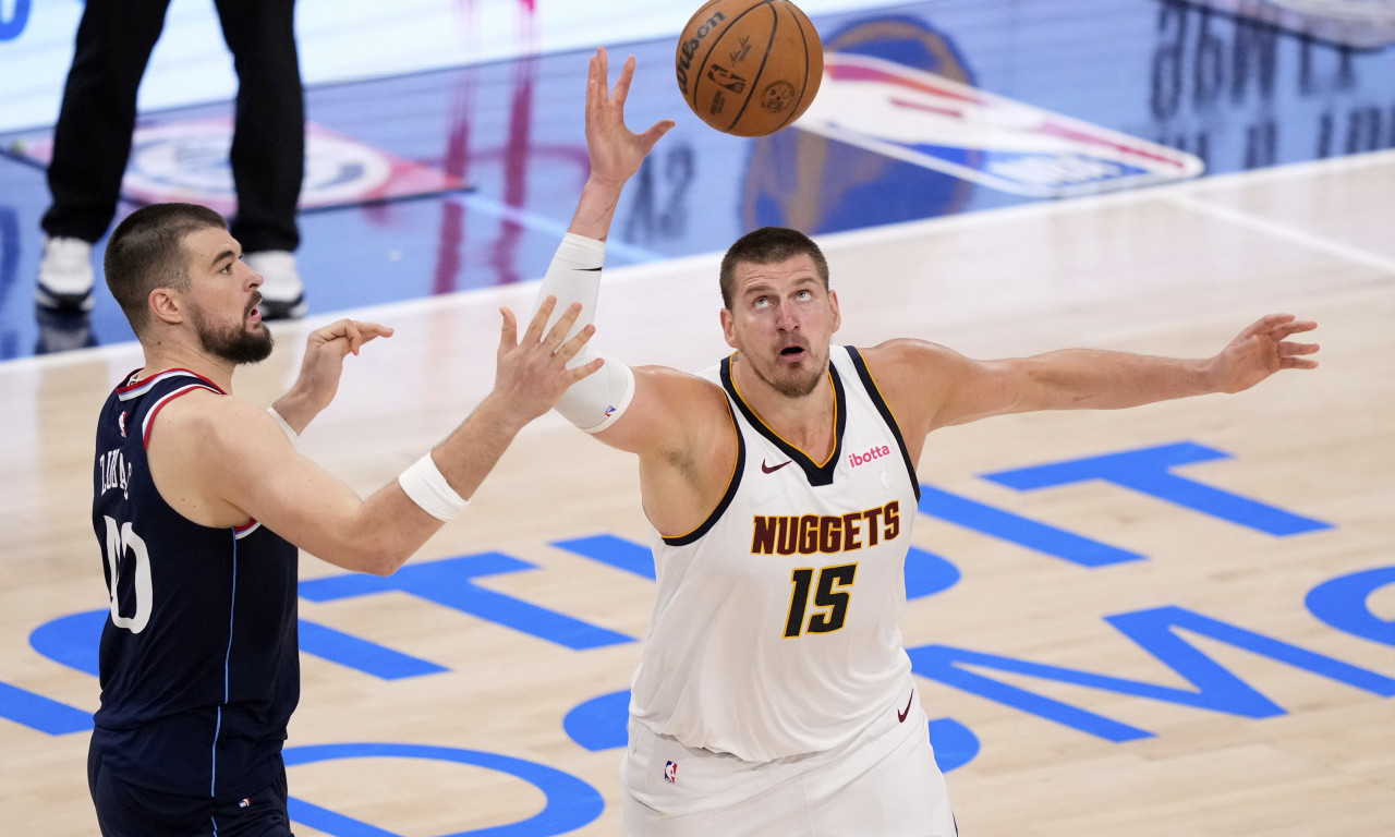 EVO KADA MOŽETE DA GLEDATE KONAČNI OBRAČUN JOKIĆA I BOGDANOVIĆA Denver noćas doživeo bolan pad
