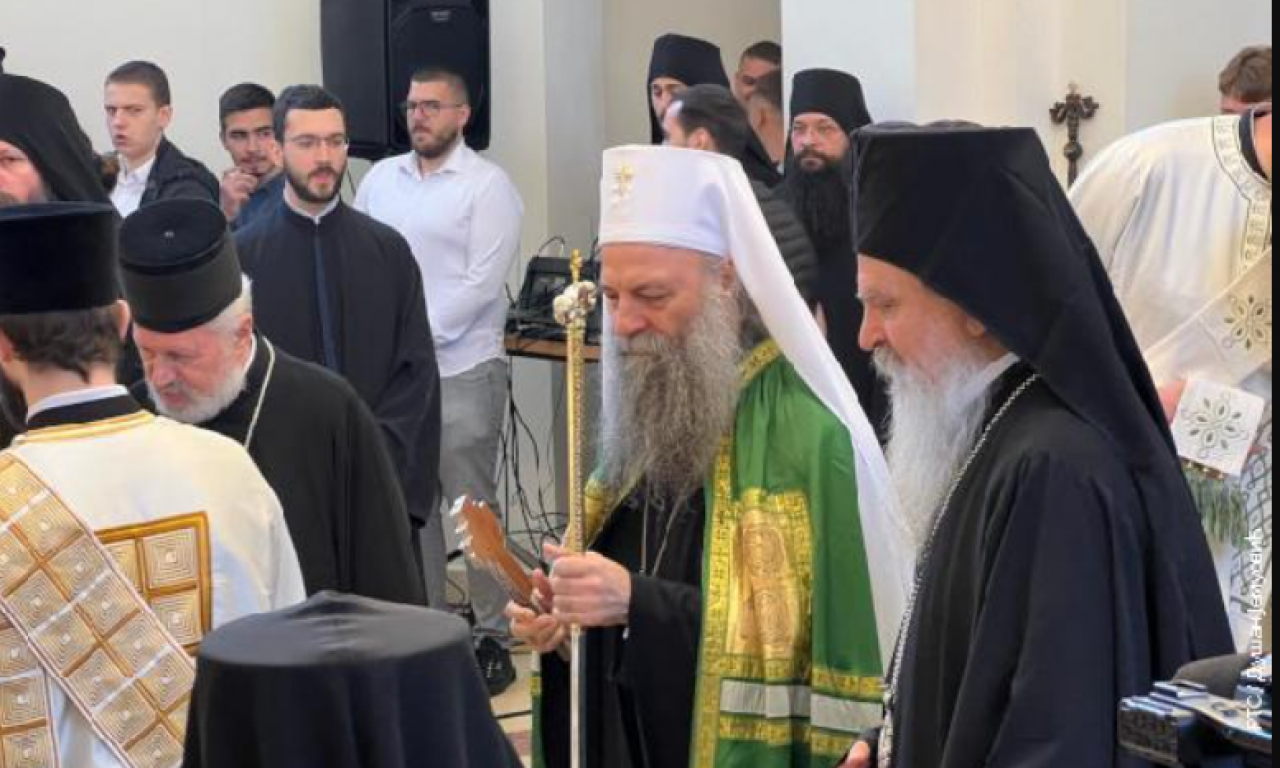 PATRIJARH PORFIRIJE U RODNOM MESTU SVETOG SAVE! U Deževi služi liturgiju važnim povodom