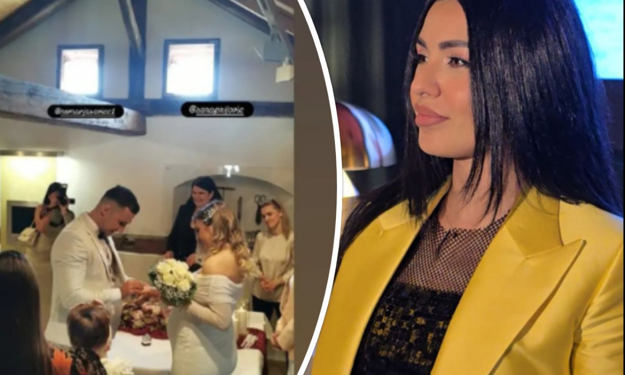 OŽENIO SE BRAT TANJE SAVIĆ Pevačica nije došla na svadbu (FOTO)